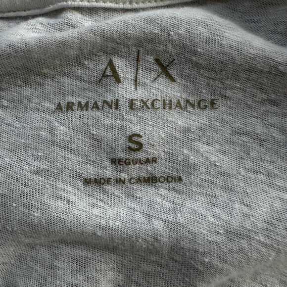 Armani Exchange Cotton and Linen Blend T-Shirt Bundle - Men S - Picture 11 of 11